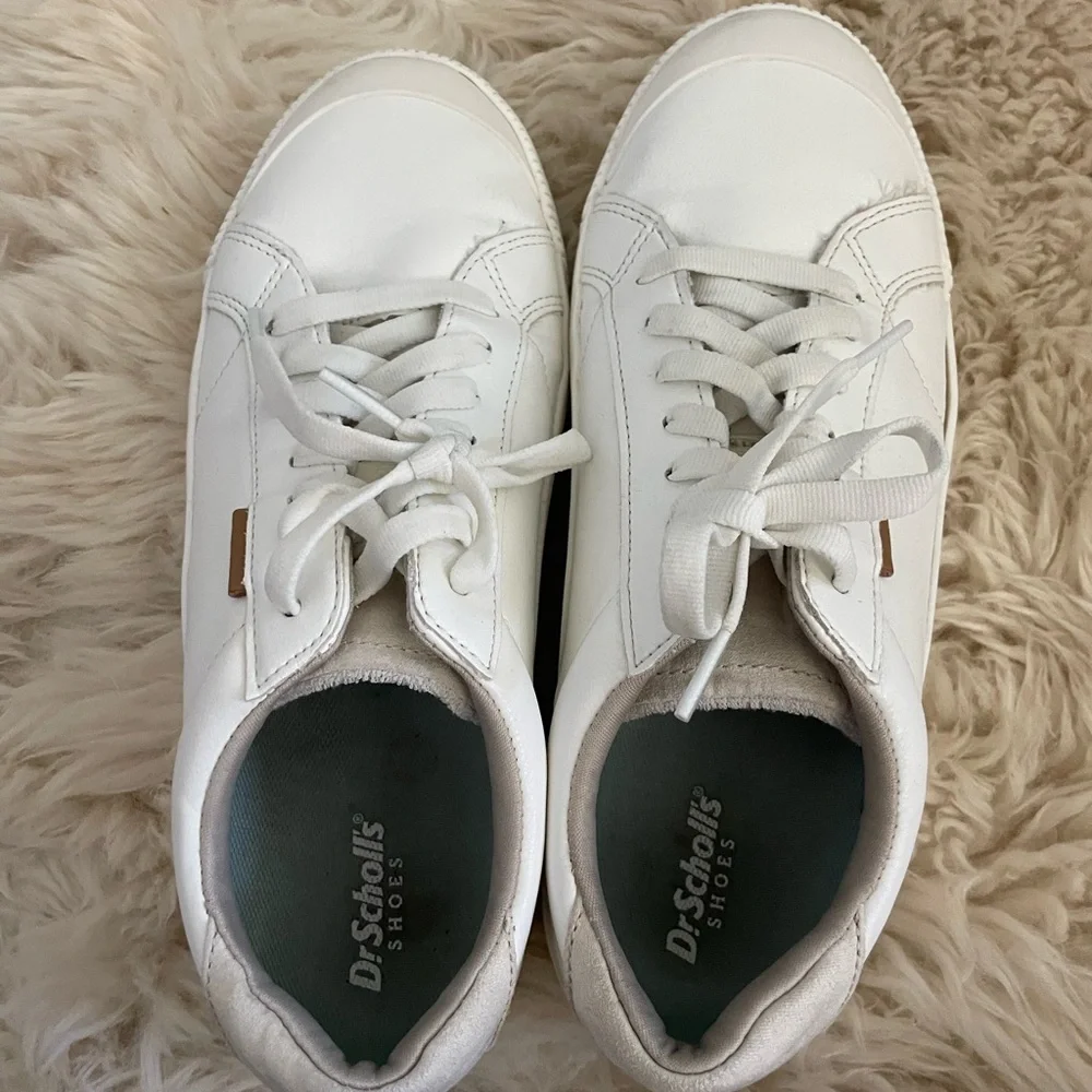 Dr. Scholls Time Off women’s White platform Sneakers 8.5 - Picture 9 of 10